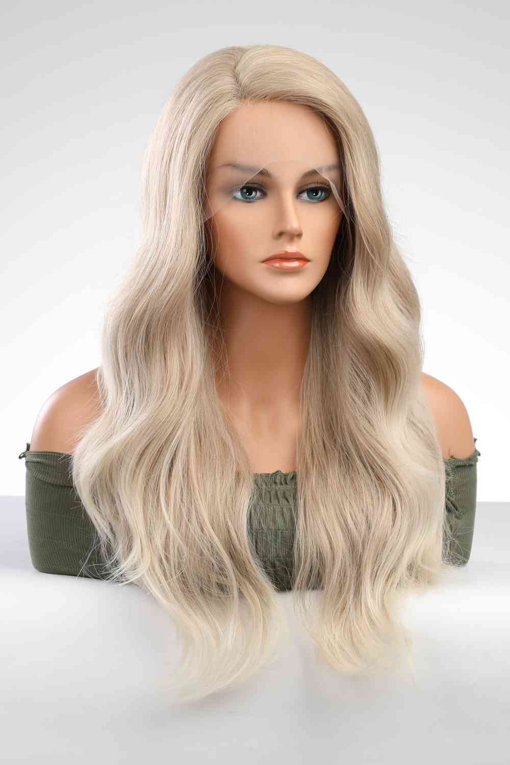 TEEK - Blonde 13*2" Lace Front Synthetic Long Wave 25" Wig HAIR TEEK Trend   