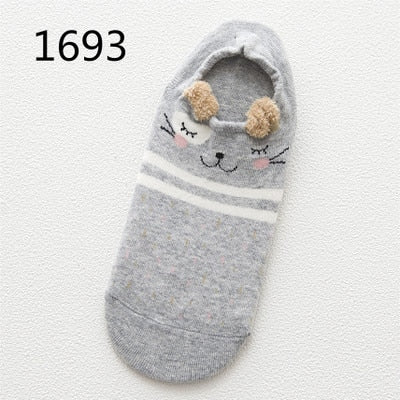 TEEK - Animal Ankle Socks SOCKS theteekdotcom 1693  