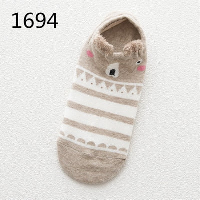 TEEK - Animal Ankle Socks SOCKS theteekdotcom 1694  