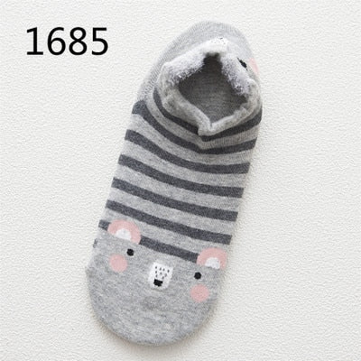 TEEK - Animal Ankle Socks SOCKS theteekdotcom 1685  