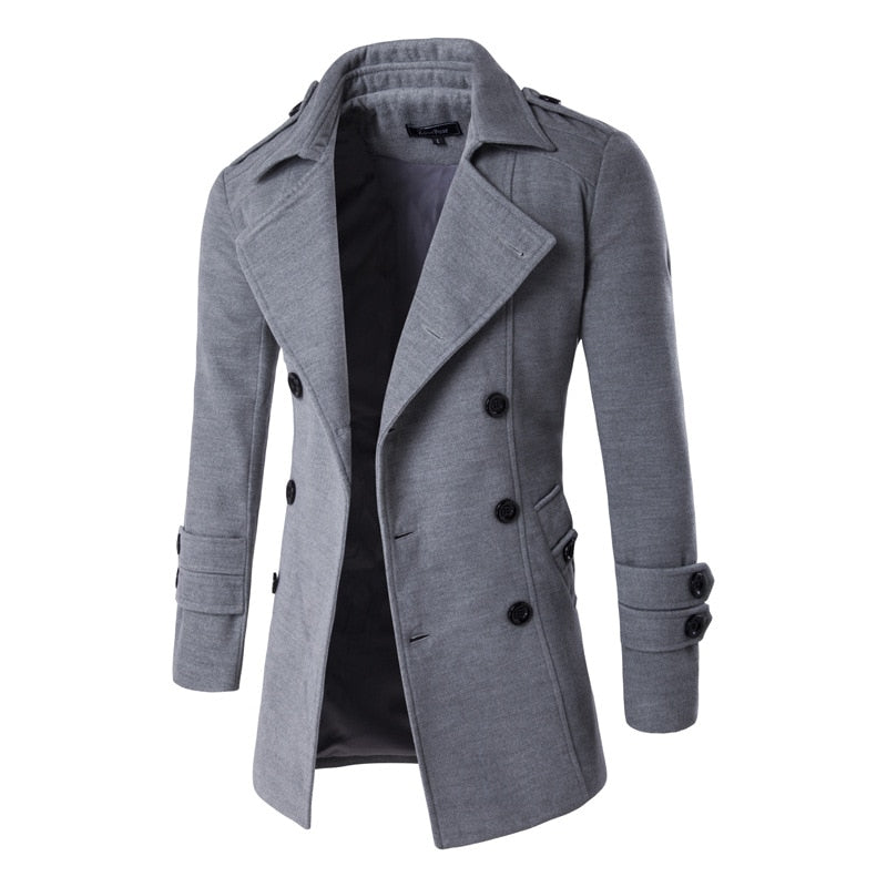 TEEK - Wool Blend Wear Coat COAT theteekdotcom   