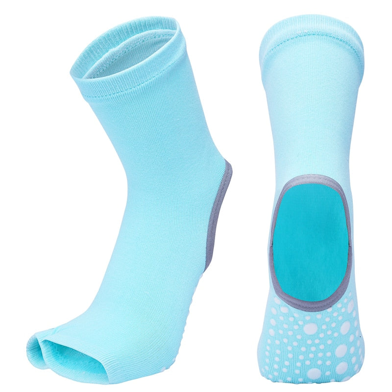 TEEK - Two Toe Yoga Socks SOCKS theteekdotcom Green EU35-43 US 4.5-8.5 