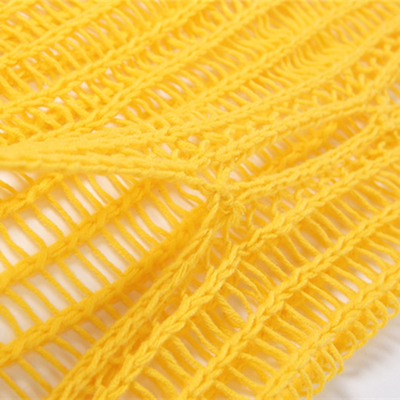 TEEK - Crochet Knitted Peek Long Skirt SKIRT theteekdotcom   