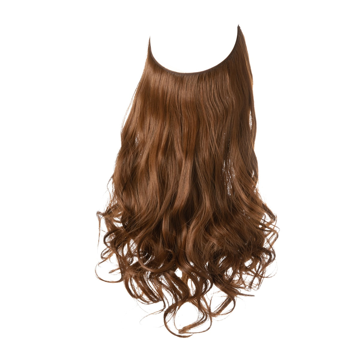 TEEK - Invisible Synth No Clip No Comb Wave Hair Extensions | Dark Varieties HAIR theteekdotcom Copper Auburn 14inches 