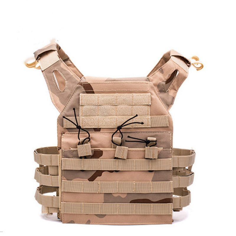 TEEK - Molle Plate Airsoft Vest SAFETY VEST theteekdotcom D  
