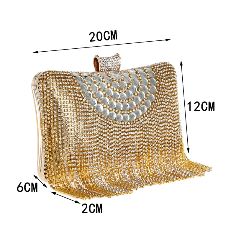 TEEK - Variety of Tassel Bejeweled Evening Bags BAG theteekdotcom   