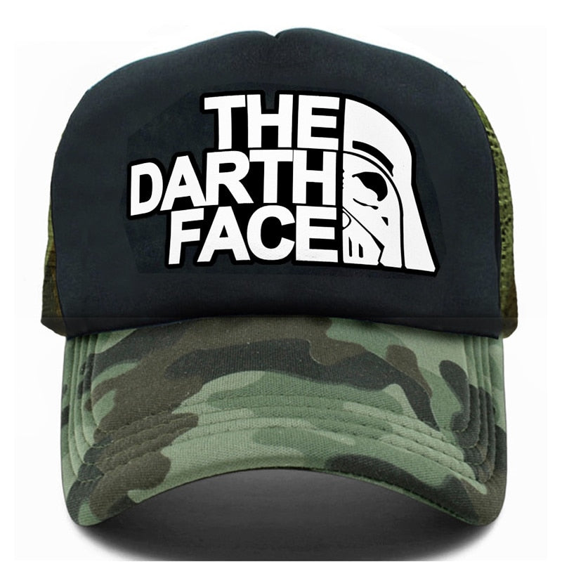 TEEK - Darth Trucker Cap | Various Colors HAT theteekdotcom Camouflage Black  