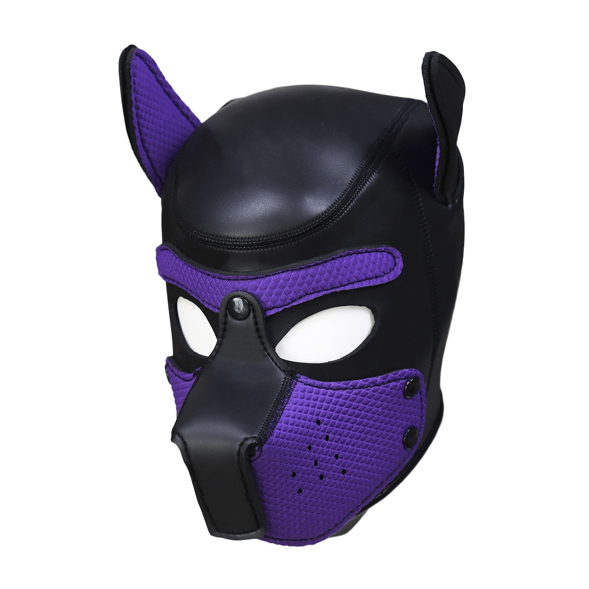 TEEK - Dog Full Head Soft Padded Latex Rubber Mask MASK theteekdotcom D  