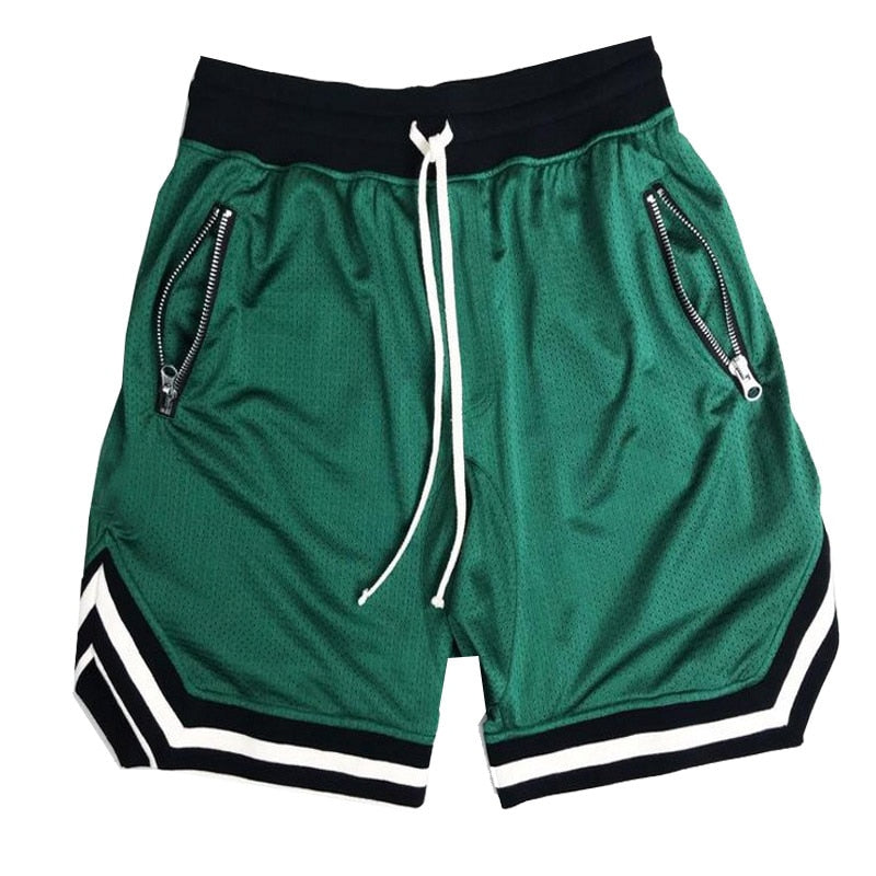 TEEK - Mens Low Stripe Shorts SHORTS theteekdotcom Green M 
