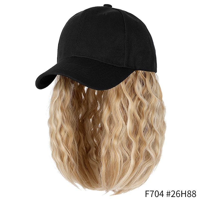 TEEK - Baseball Cap Wig HAIR theteekdotcom F704 26H88  