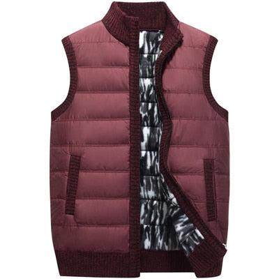 TEEK - Knit Calm Vest JACKET theteekdotcom Red M 