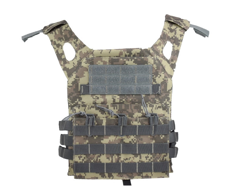 TEEK - Molle Plate Airsoft Vest SAFETY VEST theteekdotcom H  