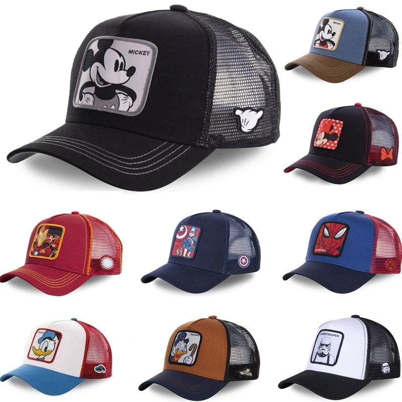 TEEK - Limited Cartoon Character Trucker Hat | Various HAT theteekdotcom   