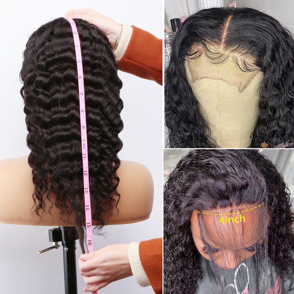 TEEK - Loose Deep Water Wave Curly Wig HAIR theteekdotcom   