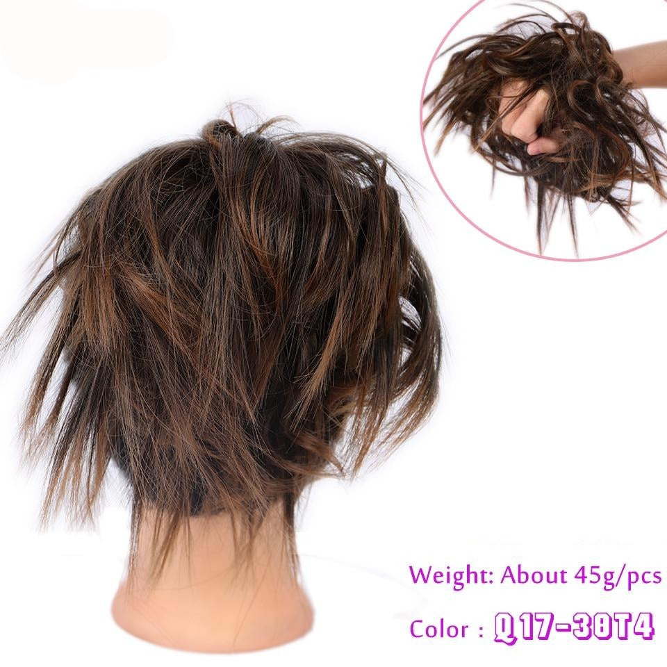 TEEK -Messy Straight Donut Hair Bow HAIR theteekdotcom 30t4 1  