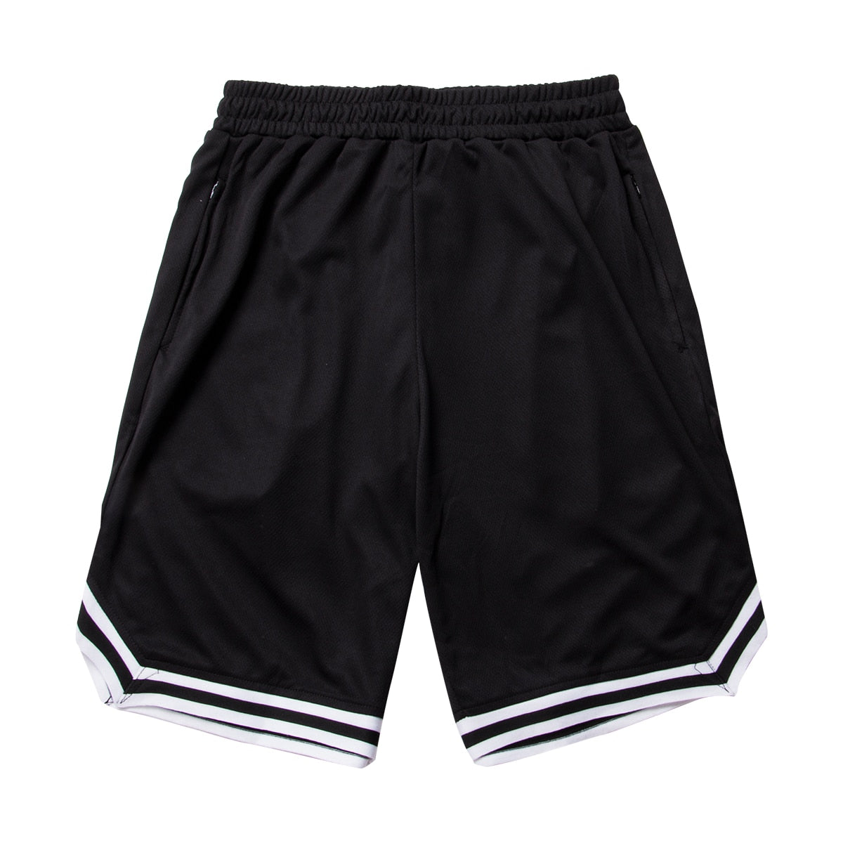 TEEK - Mens Low Stripe Shorts SHORTS theteekdotcom Black1 M 