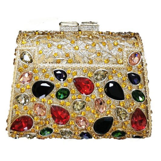 TEEK - Rhinestone Purpose Clutches BAG theteekdotcom 5 19cmX13.5cmX7cm | 7.48 x 5.31 x 2.76in 