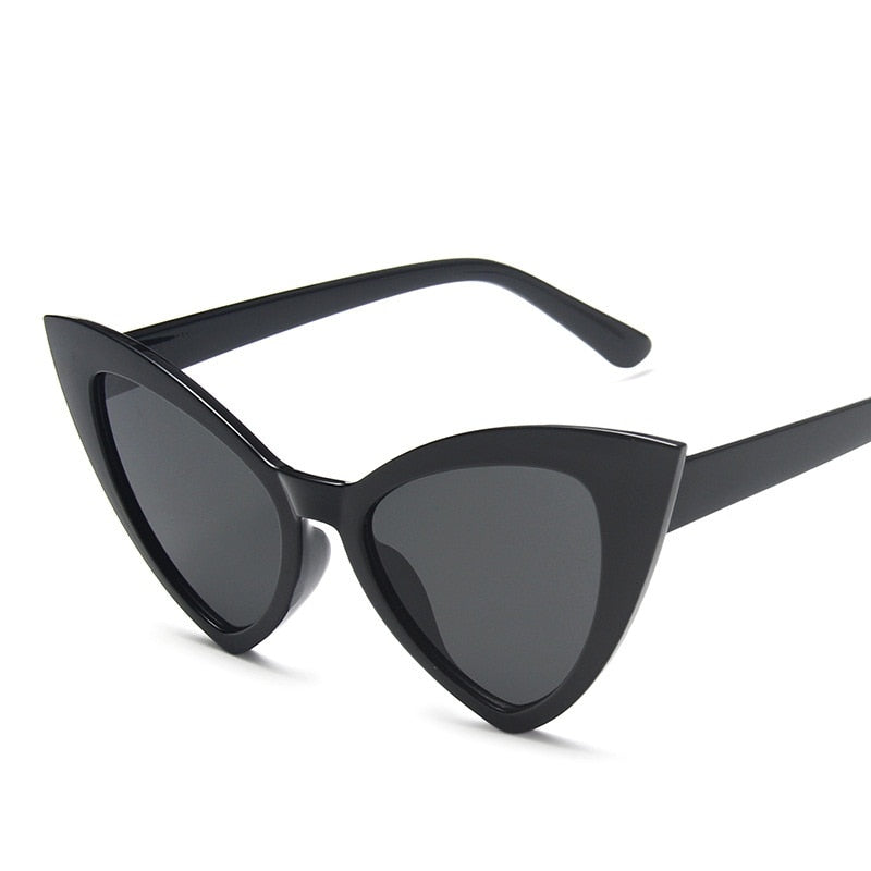 TEEK - Tipper Cat Eye Sunglasses EYEGLASSES theteekdotcom Black  