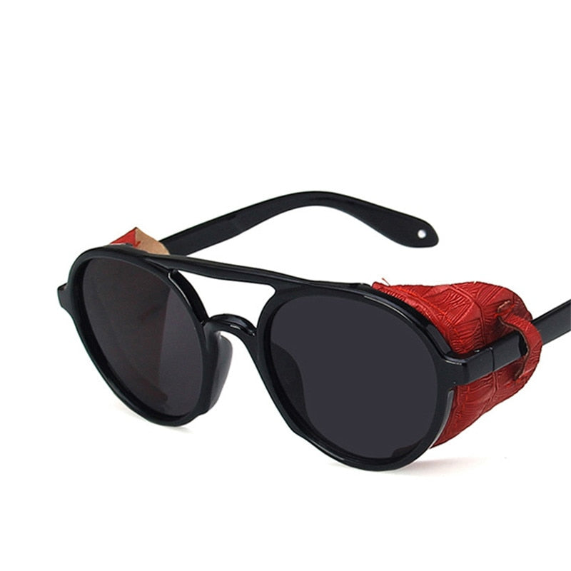 TEEK - Fab Blockers Sunglasses EYEGLASSES theteekdotcom Black Gray Red  