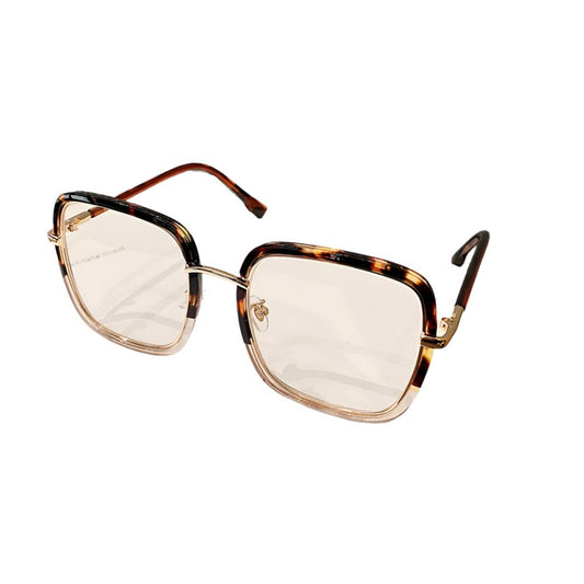 TEEK - Vintage-Style Oversized Curve Square Eyewear EYEGLASSES theteekdotcom   