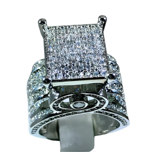 TEEK - 925 Squared 3D Ring JEWELRY theteekdotcom   