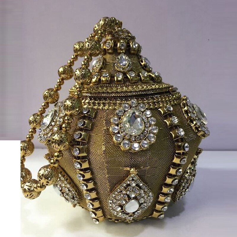 TEEK - Indian Antique Style Metal Handbags BAG theteekdotcom 3  