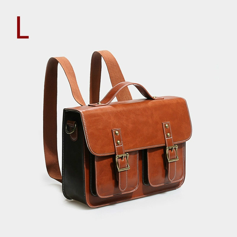 TEEK -British Style Cambridge Bag BAG theteekdotcom brown L  