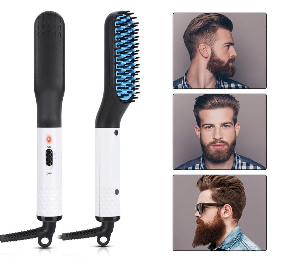 TEEK - Beard Hot Straightener Brush HAIR CARE theteekdotcom   