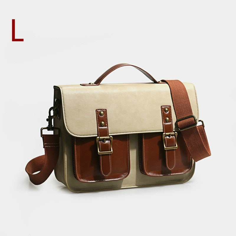 TEEK -British Style Cambridge Bag BAG theteekdotcom khaki L  