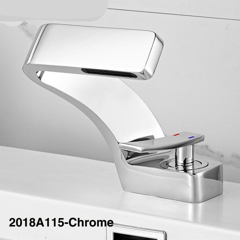 TEEK - Sink Tap Single Hole Faucet HOME DECOR theteekdotcom Chrome  
