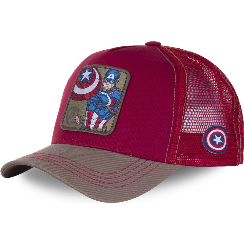 TEEK - Limited Cartoon Character Trucker Hat | Various HAT theteekdotcom SUPER RED  