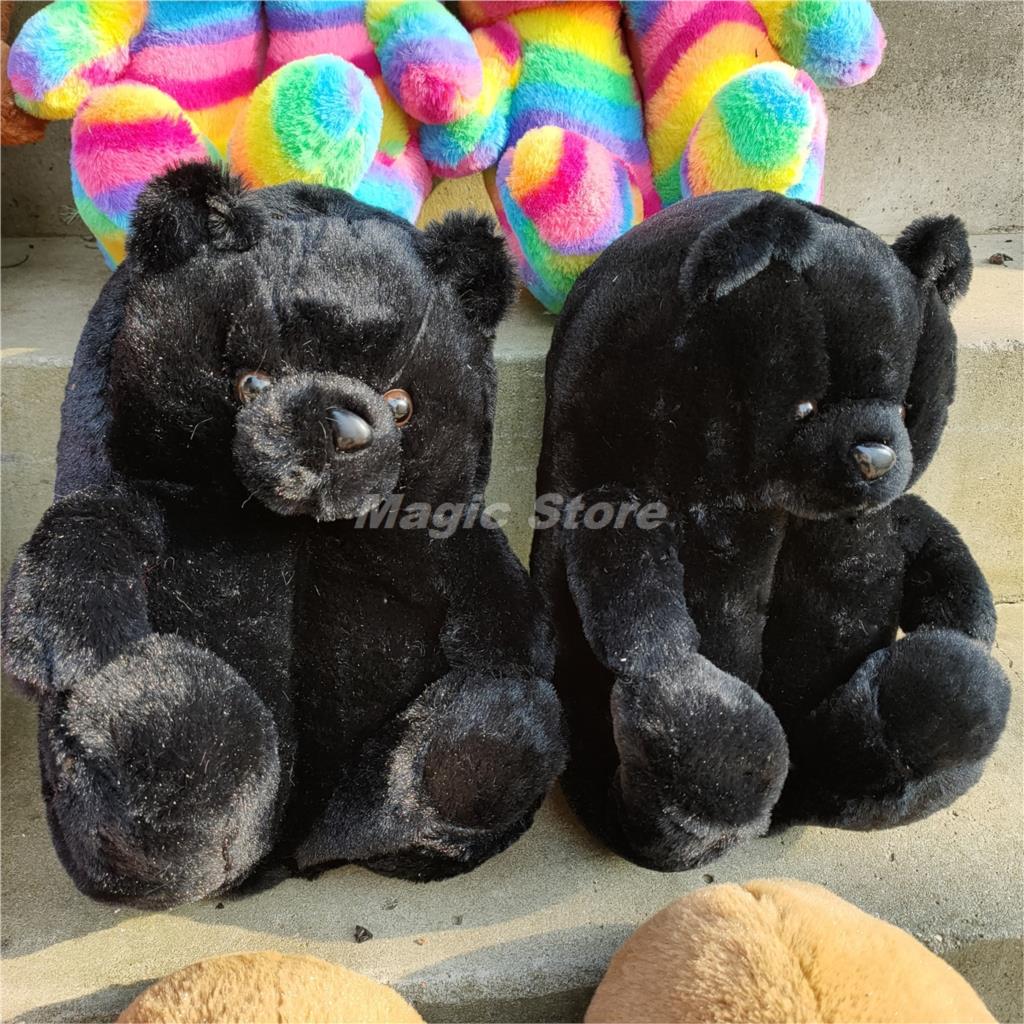 TEEK - Teddy Bear Naturals Solid Colors Footwear SHOES theteekdotcom black 8 