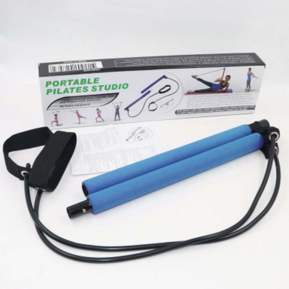 TEEK - Fitness Pilates CrossFit Resistance Portable Gym EXERCISE EQUIPMENT theteekdotcom Blue  