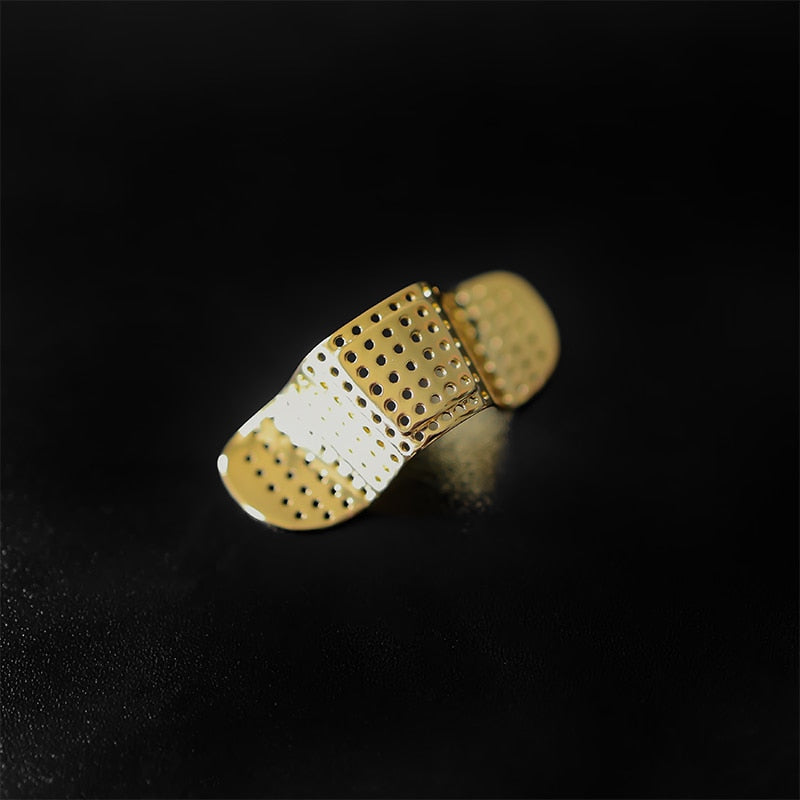 TEEK - New Band-aid Nose Clip JEWELRY theteekdotcom Gold Tone Adjustable 