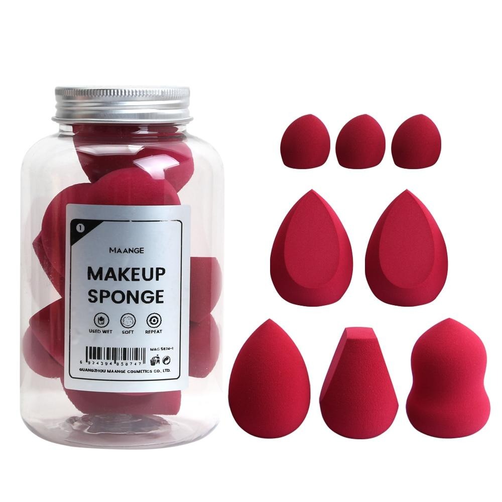 TEEK - Professional  Makeup Sponge Puffs in Multiple Sizes MAKEUP theteekdotcom 8PCS Red  