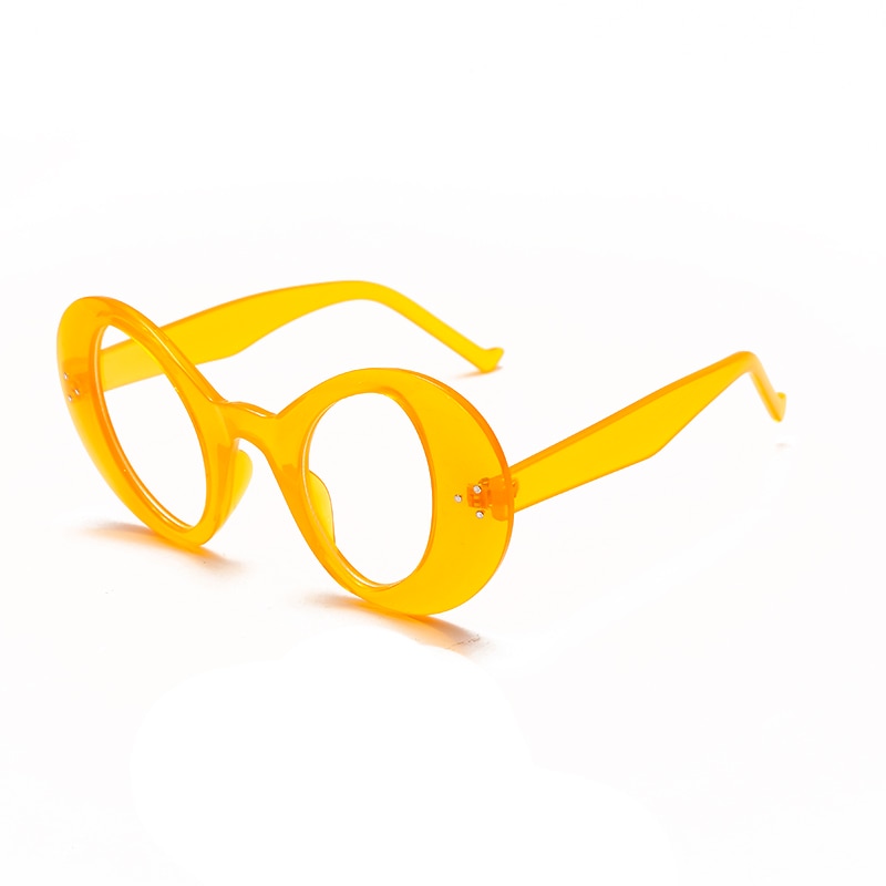 TEEK - Punk Thick Oval Glasses EYEGLASSES theteekdotcom 6 10-15 days 