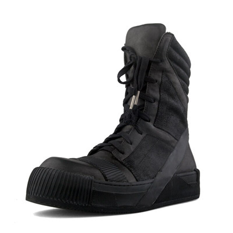 TEEK - Exclusive Mens Tassel Textured Sneakers SHOES theteekdotcom Black US 5 | Label 4.5 10-15 days | No PO Box (25-30 days for PO Box)