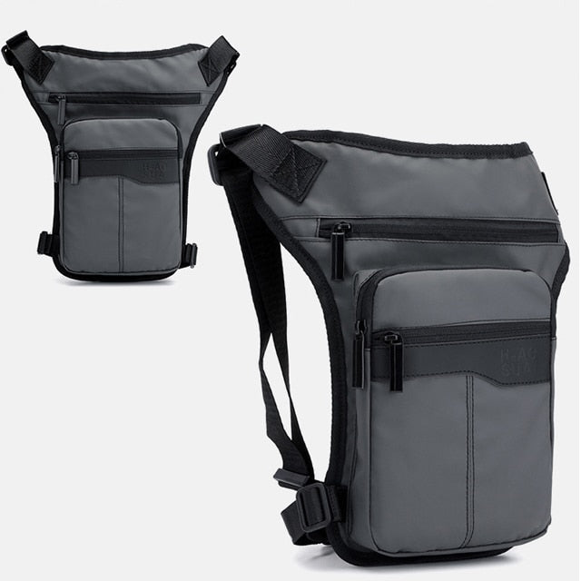TEEK - Mens Waterproof Thigh Bag BAG theteekdotcom Gray  