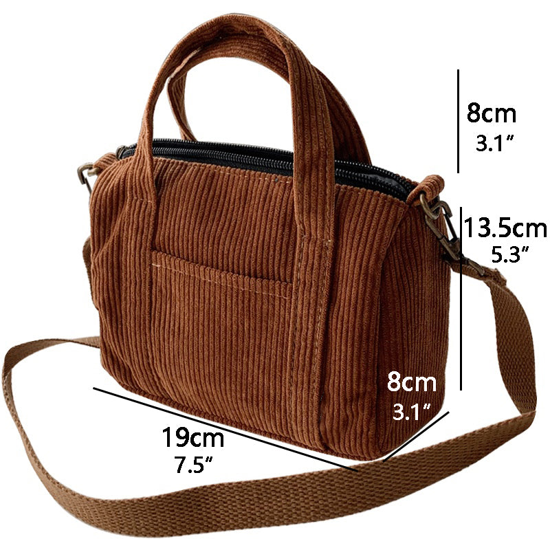 TEEK - Corduroy Mini Tote Bag BAG theteekdotcom   