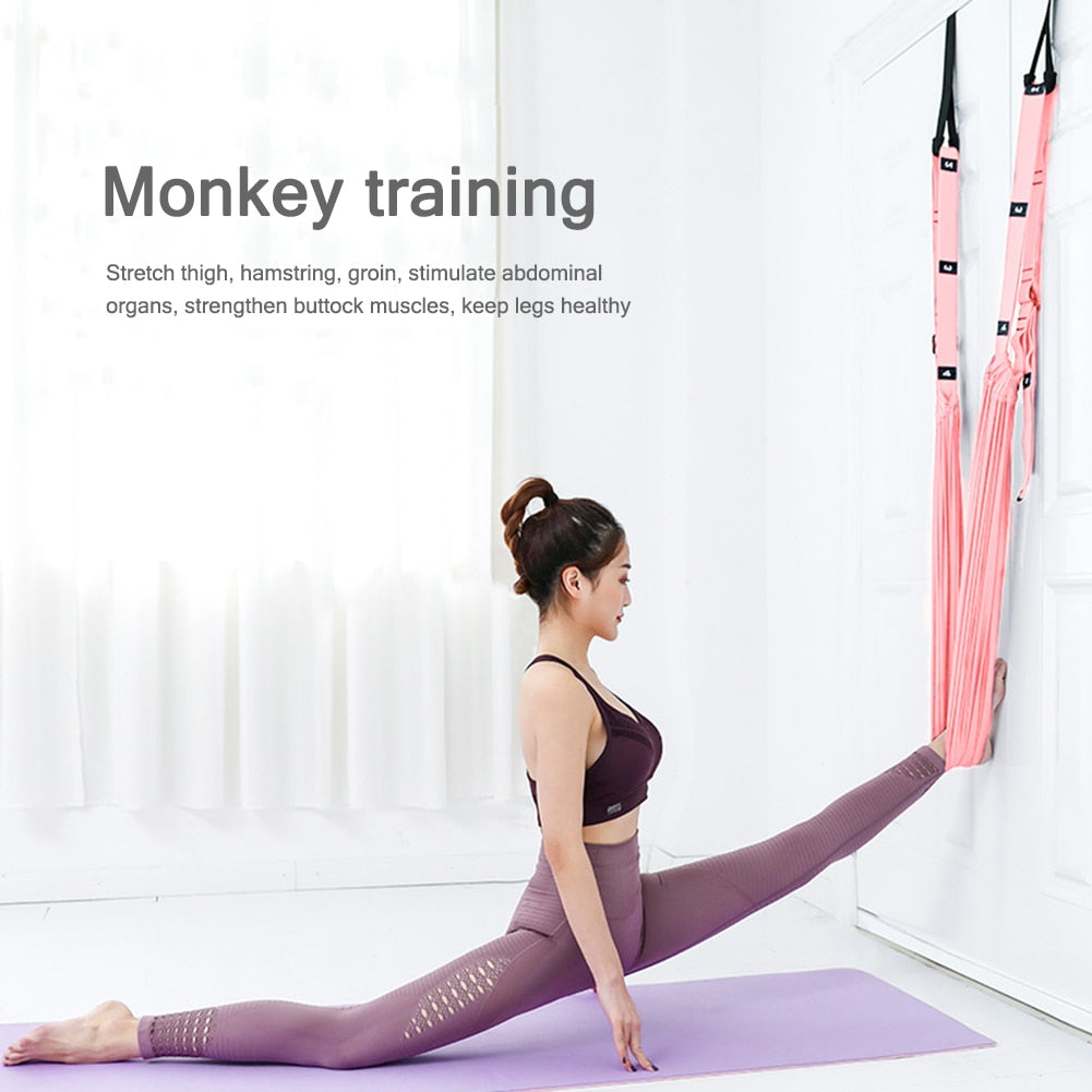 TEEK - Stretch Adjustable Yoga Strap EXERCISE EQUIPMENT theteekdotcom   