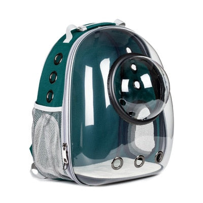 TEEK - Astro Bubble Cat Dog Carrier | Various Colors PET SUPPLIES theteekdotcom Green With Bubble M 