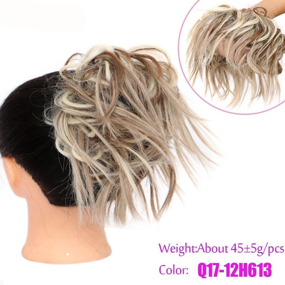 TEEK - Messy Straight Donut Hair Bow HAIR theteekdotcom 12h613 1  