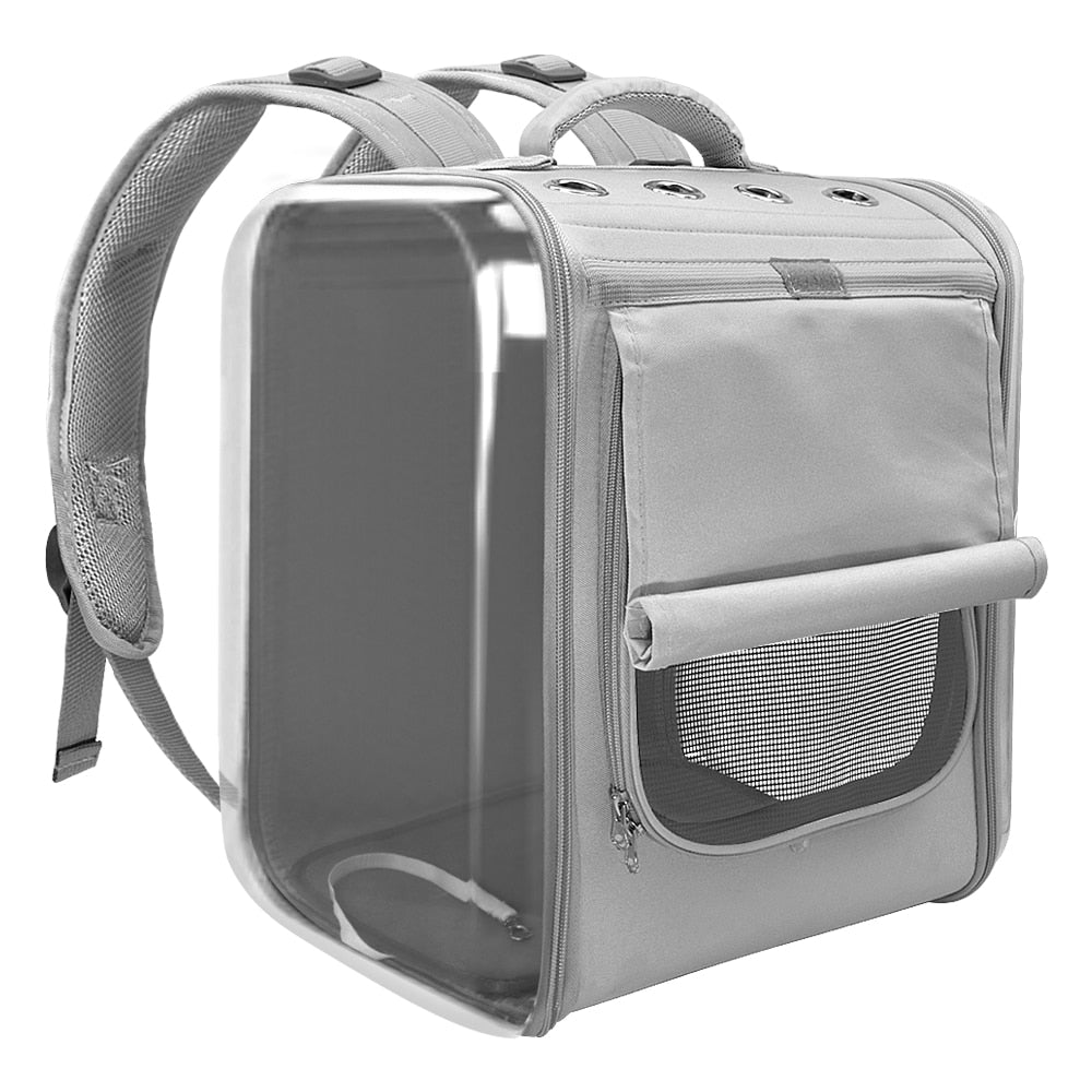 TEEK - Portable Sunroom Carrying Pet Bag PET SUPPLIES theteekdotcom Gray  