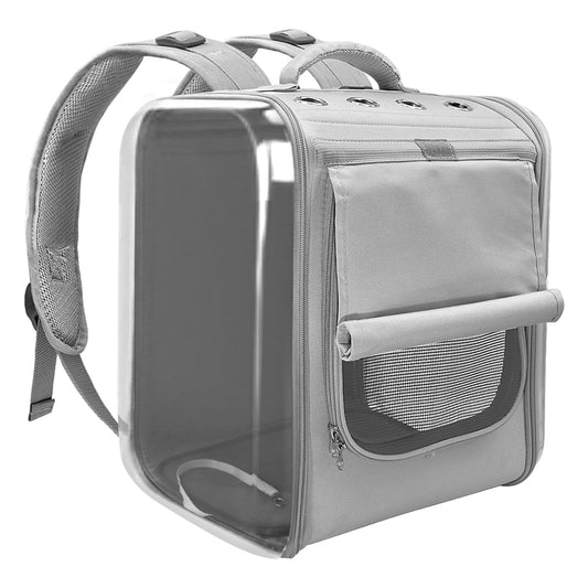 TEEK - Portable Sunroom Carrying Pet Bag PET SUPPLIES theteekdotcom Gray  