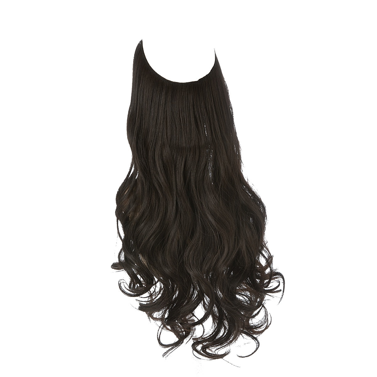 TEEK - Invisible Synth No Clip No Comb Wave Hair Extensions | Dark Varieties HAIR theteekdotcom Black Brown 14inches 