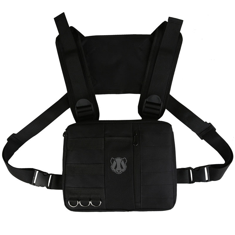 TEEK - Lightweight Sport Chest Bag BAG theteekdotcom Black  