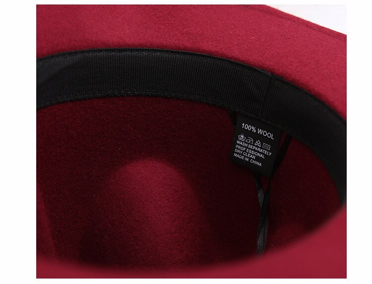 TEEK - Felt Fedora 100% Australia Wool Cap Hat HAT theteekdotcom   