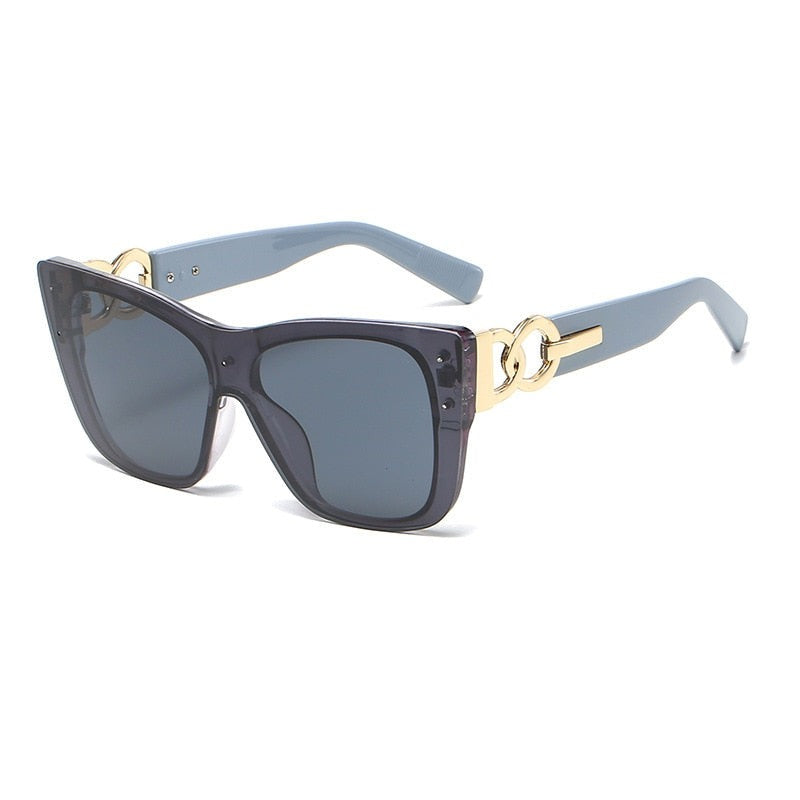 TEEK - Rimless Cattie Tint Sunglasses EYEGLASSES theteekdotcom Transparent Gray 25-30 days 