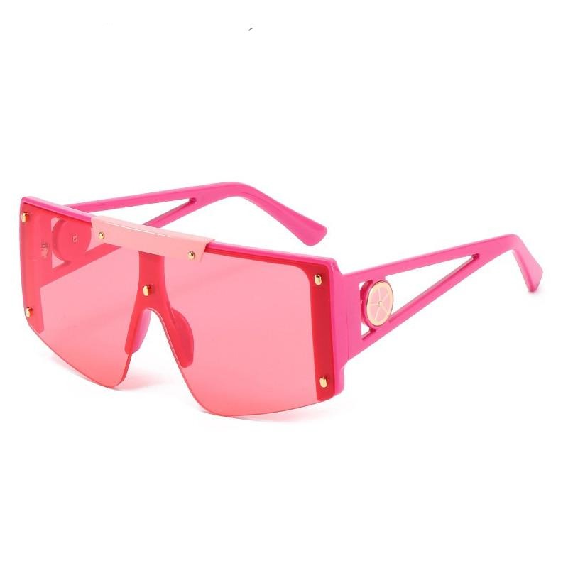 TEEK - Shield Oversize Sunglasses EYEGLASSES theteekdotcom purple pink  