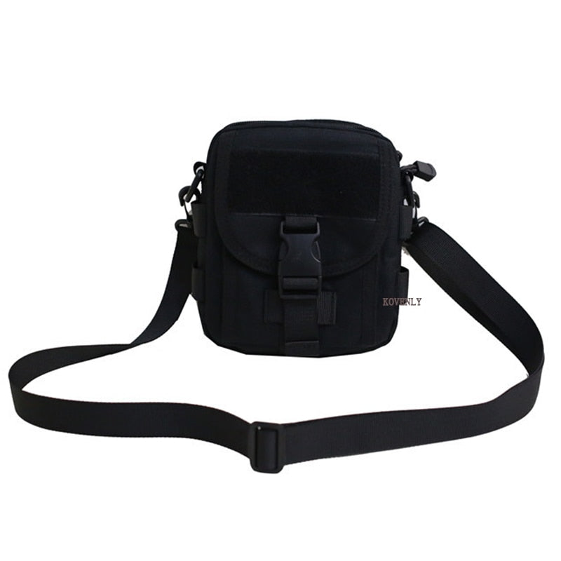 TEEK - Canvas Travel Shoulder Crossbody Bag BAG theteekdotcom Black  